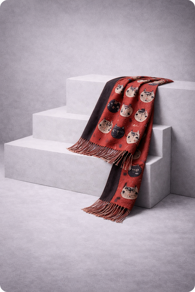 MotivSchal Edition CATs Luxe