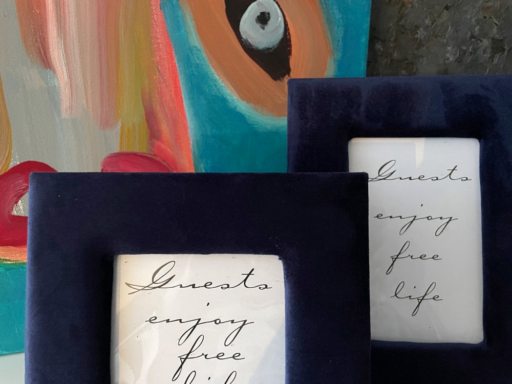 Frame Object - in Royal BLUE