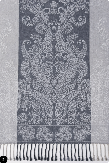 Cashmere/Seide Schal • Soft Shine Effect