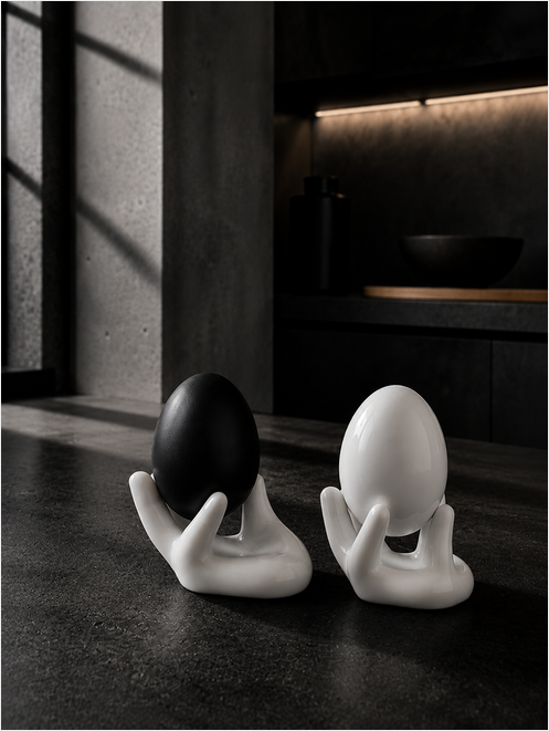 KITCHEN Objects | deSIGN Eierhalter Keramik 2er Set