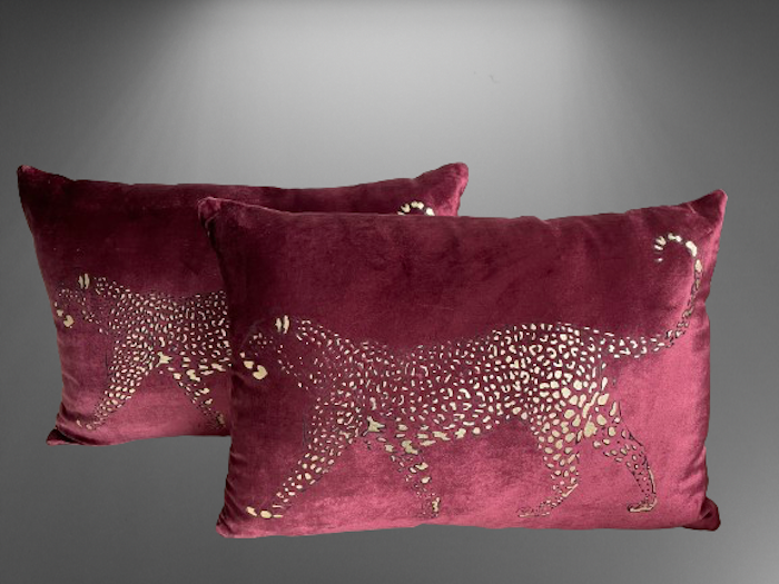 KISS Wild & Elegant  Golden Panther Samt-Optik