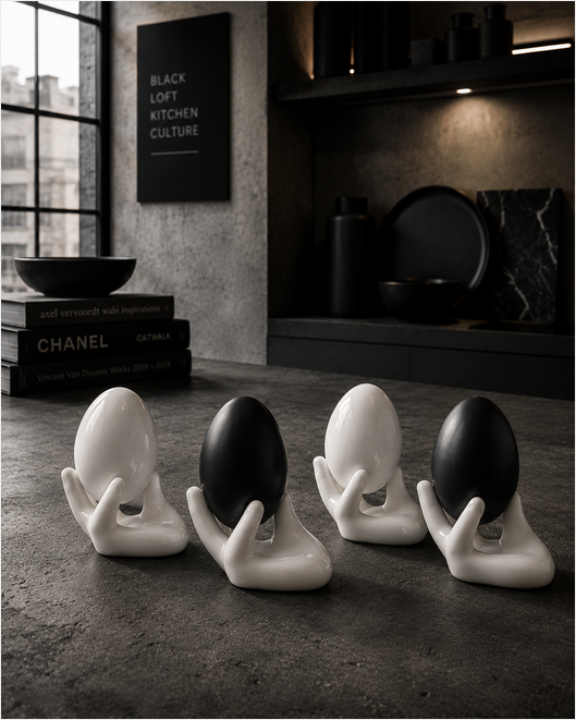 KITCHEN Objects | deSIGN Eierhalter Keramik 2er Set