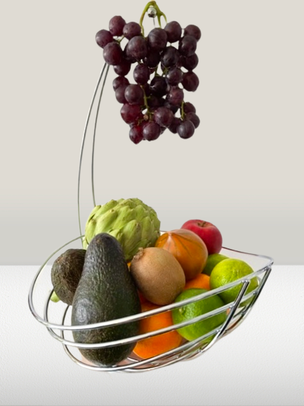 KITCHEN Objects Obstkorb mit Hängevorrichtung als dekoratives Highlight für BLACK LOFT Kitchen Culture.