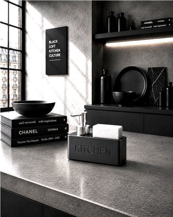 KITCHEN Objects | Kitchen Organizer black
