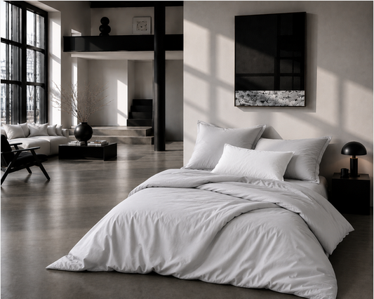 LOFT Collection Edle WENDE-BETTWÄSCHE Renforcé Baumwolle TAUPE deSIGN