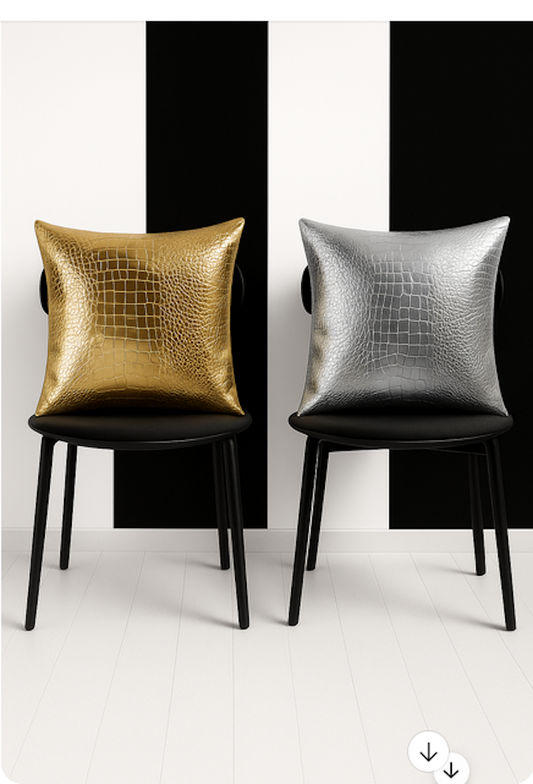 KISS  GlossLINE  - Gold & Silver Statement Dekokissen