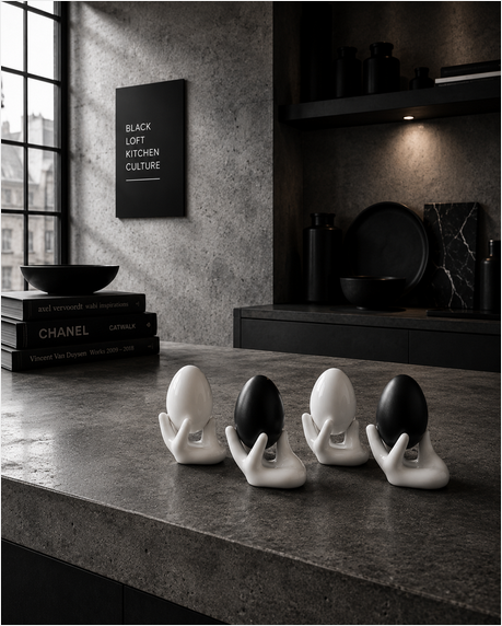 KITCHEN Objects | deSIGN Eierhalter Keramik 2er Set
