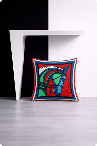 KISS Horse Couture  Dekokissen in Couture-Ästhetik Samt-Look