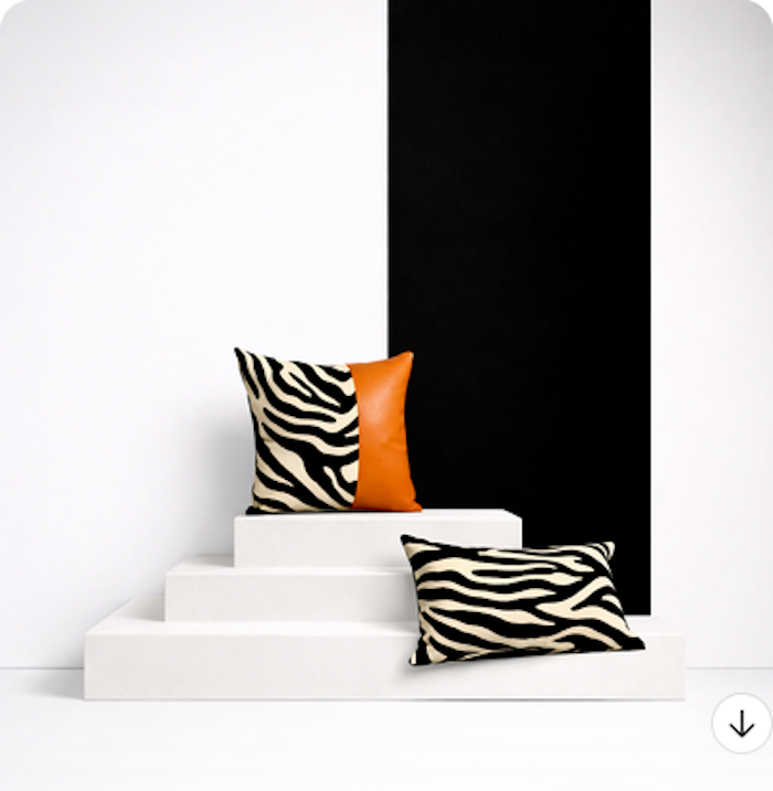 KISS Wild & Elegant Zebra & Leather Jacquard Glanz