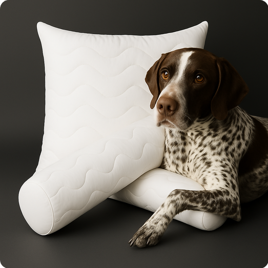 ROLL ONE – Premium Nackenrolle mit Wellensteppung & Reißverschluss | Individuell nachfüllbar | und Made in Germany