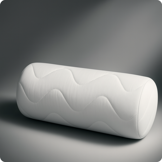 ROLL ONE – Premium Nackenrolle mit Wellensteppung & Reißverschluss | Individuell nachfüllbar | und Made in Germany