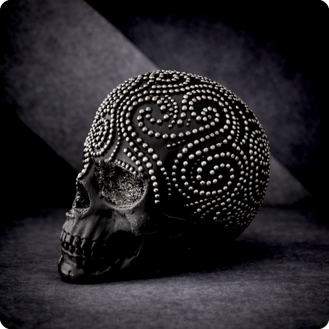 SkullART Collection TOTENKOPF Black & Pearl deSIGn