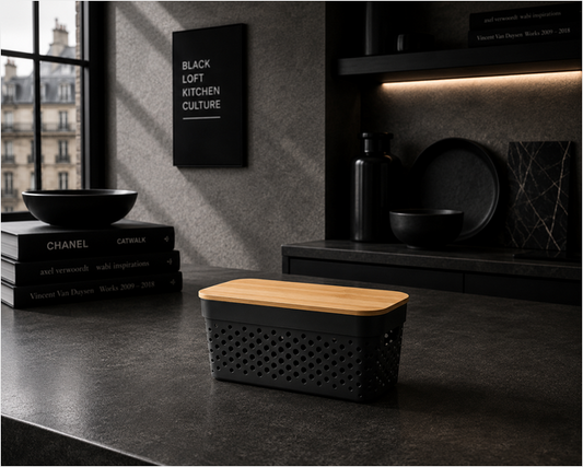 STORAGE NewLOOK LOFT Living Object black & white
