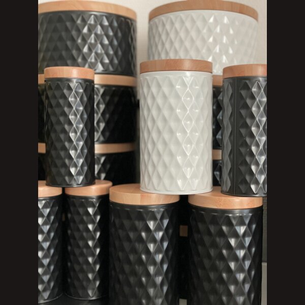 STORAGE NewLOOK | Design Vorratsdose black & white