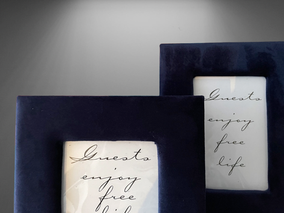 Frame Object - in Royal BLUE