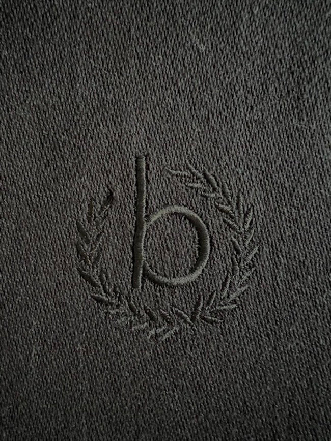 TEXTILE Code BUGATTI deSIGNED - exquisites 2er Set GESCHIRRTÜCHER Jacquard SCHWARZ 100% Cotton
