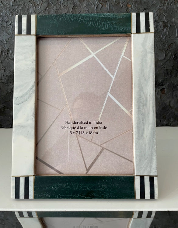 Frame Object - Mix Weiss & Grün