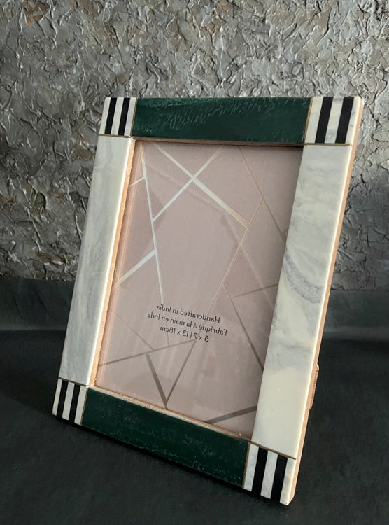 Frame Object - Mix Weiss & Grün
