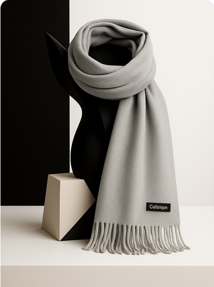 Cashmere Feeling - Uni Schals • Quiet Luxury • Loud Effect Cashmere 90% / Wolle