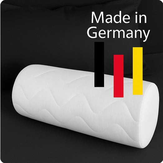 ROLL ONE – Premium Nackenrolle mit Wellensteppung & Reißverschluss | Individuell nachfüllbar | und Made in Germany
