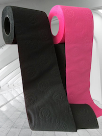 MIX ONE – BLACK & PINK EDITION | deSIGN Toilettenpapier 3-lagig (12 Rollen)