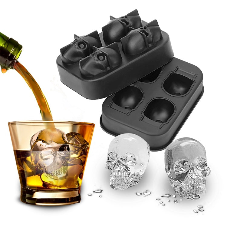 ICE SKULLS Eiswürfel-Bereiter (2er Set)