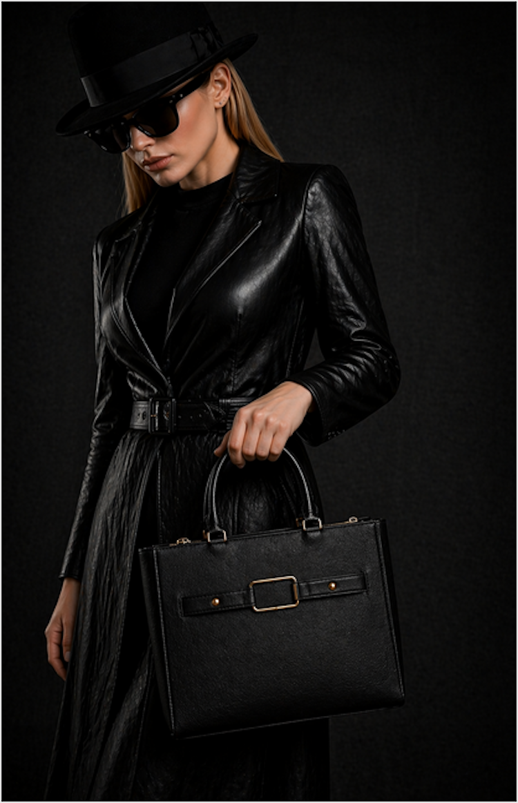 Signature BAG – Via Victoria Black Structure