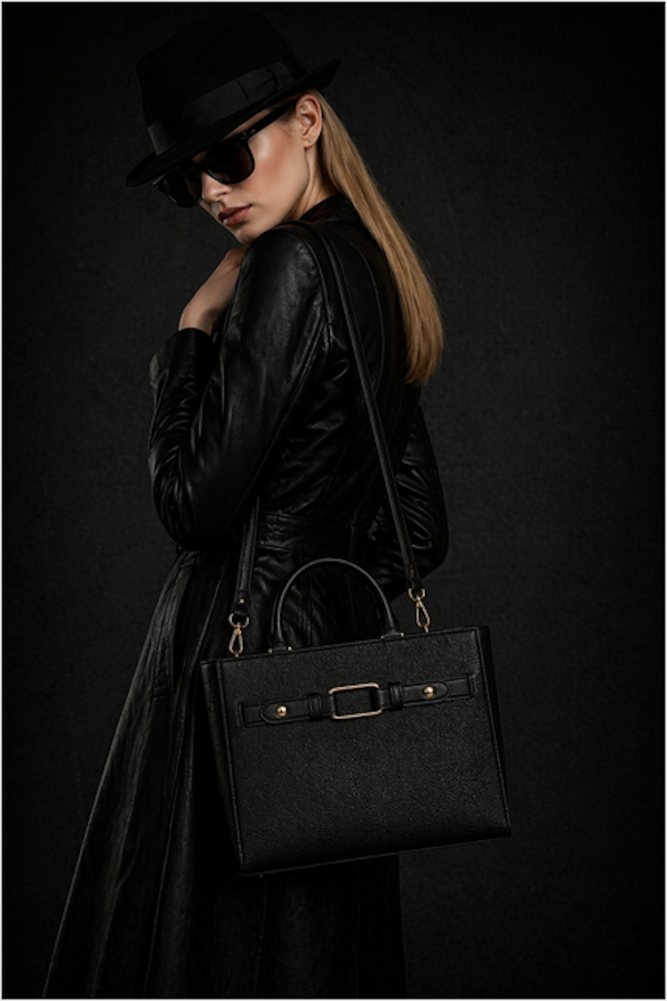 Signature BAG – Via Victoria Black Structure