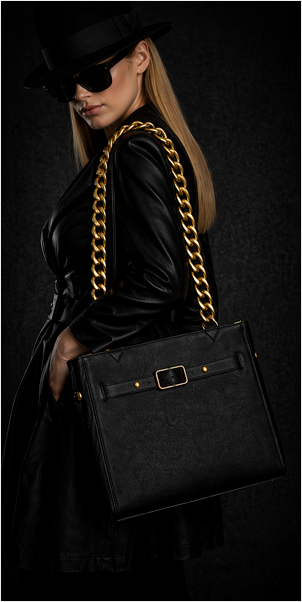 Signature BAG – Via Victoria Black Structure