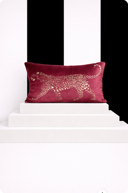 KISS Wild & Elegant  Golden Panther Samt-Optik