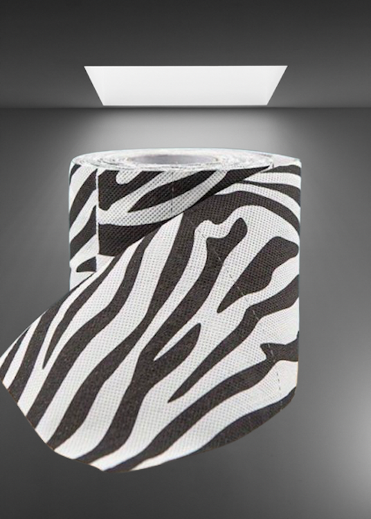 POWER ONE – ZEBRA EDITION | Design Toilettenpapier 4-lagig + XL Handtuchrolle